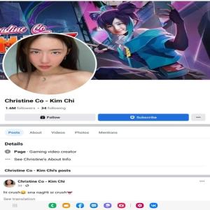 Hot girl livestream game Christine Co Kim Chi lộ clip (1)