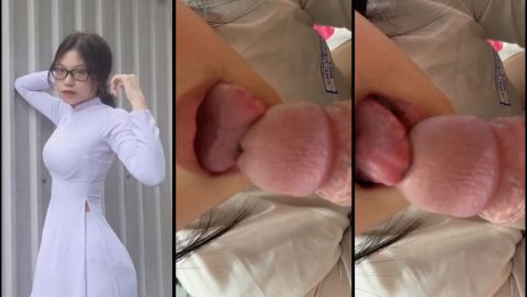 Như Ý nữ sinh trường Chu Văn An lộ clip mút kem cho bạn học . Còn bé mà lưỡi điêu luyện vl