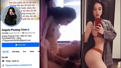 Nghi vấn lộ clip sex Angela Phương Trinh 2013 mời các anh trai vào thẩm